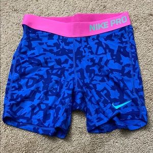 Nike girl’s compression shorts.